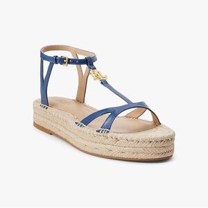 LAUREN Ralph Lauren Payton Espadrille Flat Sandal Women's Size 11 (NWOT)